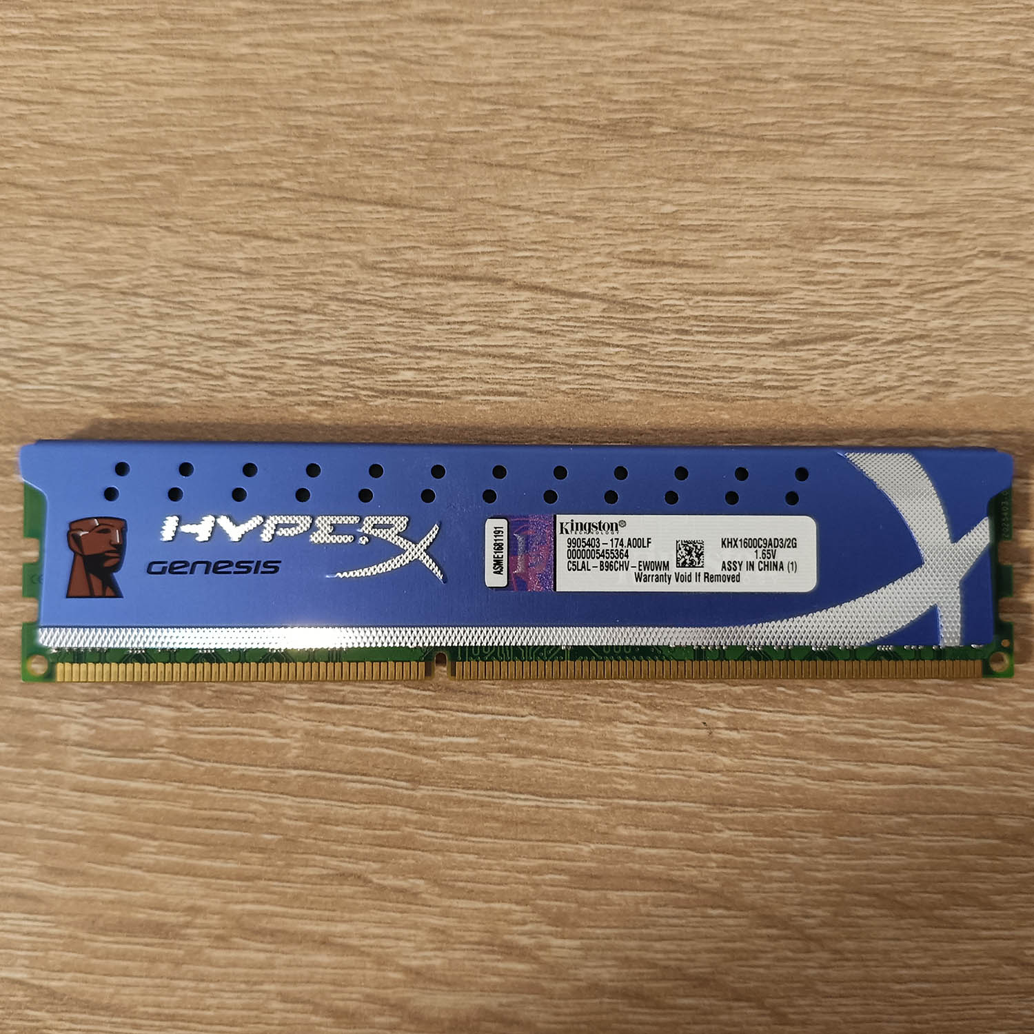 Kingston HyperX KHX1600C9AD3/2G
