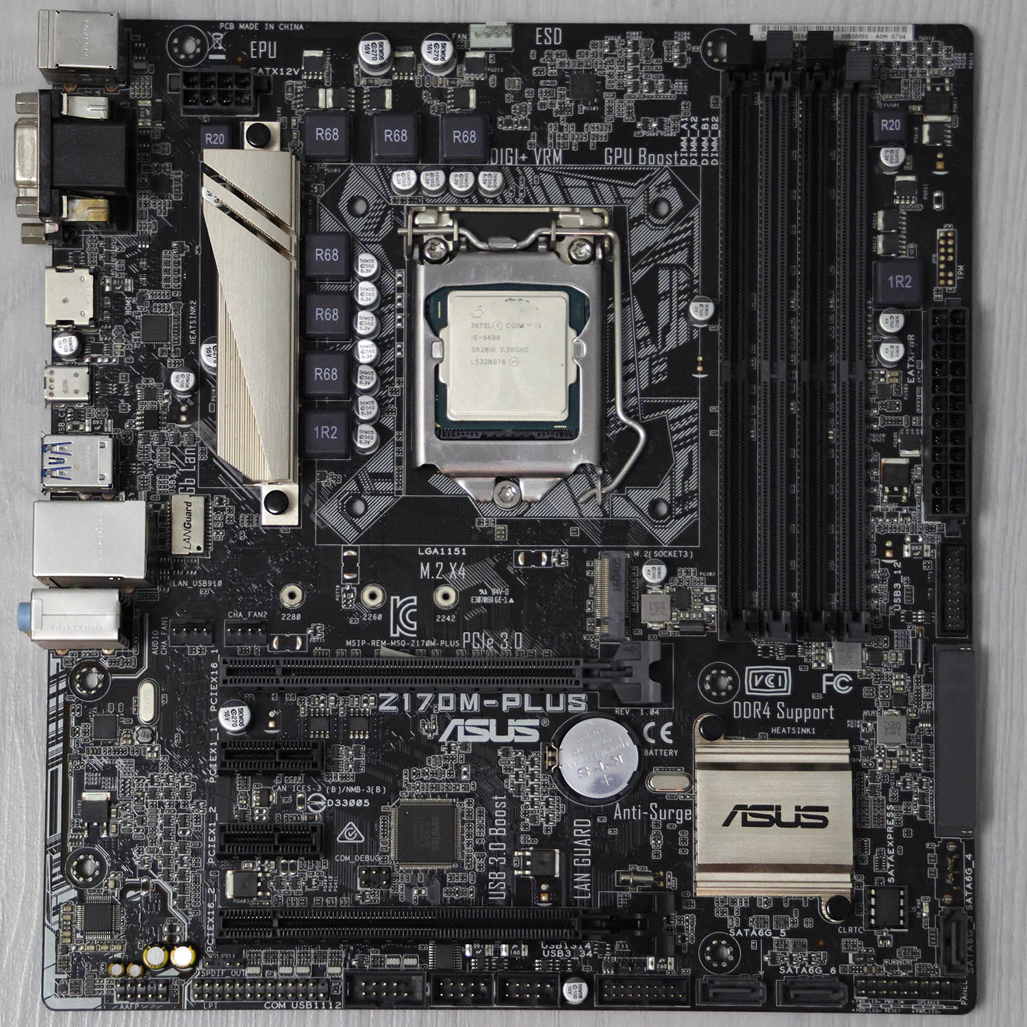 ASUS Z170M-PLUS